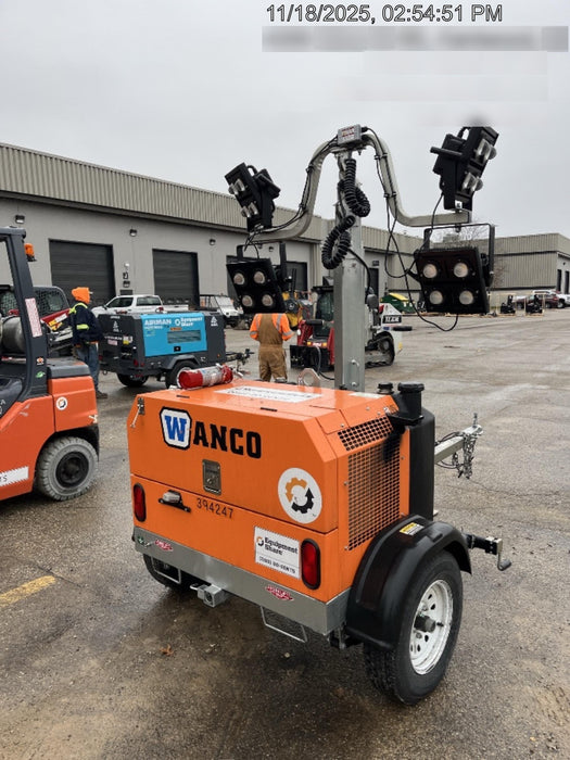 2024 Wanco WLTT-4MM4K Diesel, Deep Sea Controller, Shore Power Plug, Auto Start, (4) 350W LED Floodlights, 4kW Generator, 60 Gal Fuel Tank, 2" Ball, T3