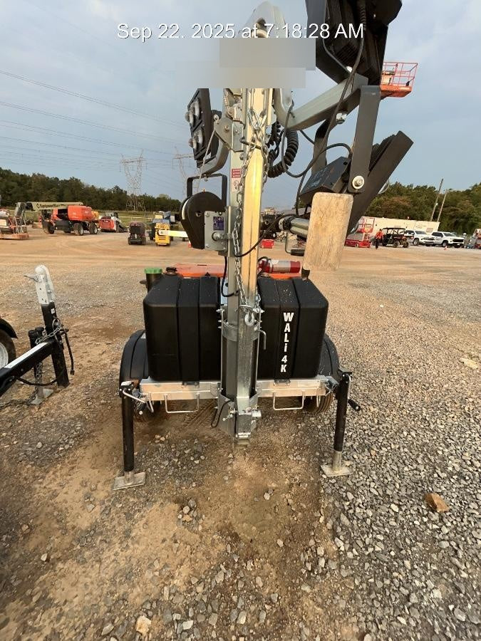 2025 Wanco WLTT-4MM4K Diesel, Mitsubishi L2E, 9.0HP @1800 rpm, Deep Sea Controller, Shore Power Plug, Auto Start, (4) 350W LED Floodlights, 4kW Generator, 60 Gal Fuel Tank, 2" Ball, T3