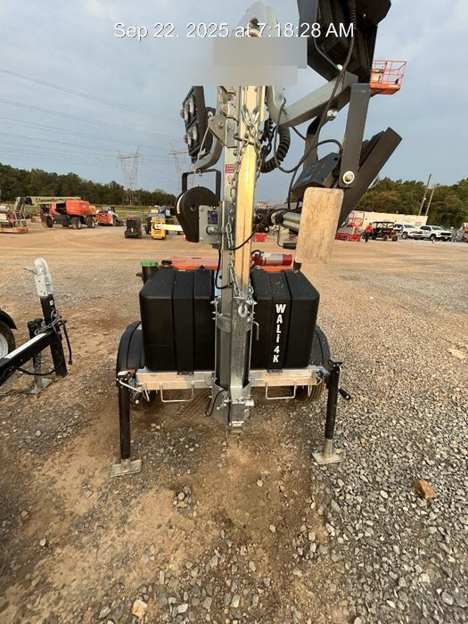 2025 Wanco WLTT-4MM4K Diesel, Mitsubishi L2E, 9.0HP @1800 rpm, Deep Sea Controller, Shore Power Plug, Auto Start, (4) 350W LED Floodlights, 4kW Generator, 60 Gal Fuel Tank, 2" Ball, T3