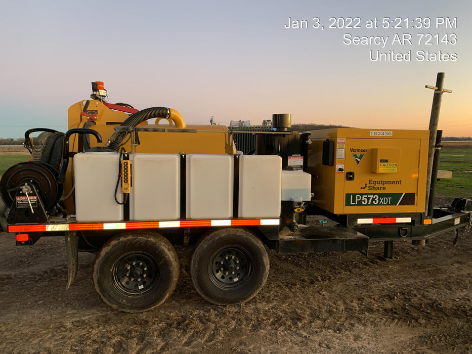 2021 Vac-Tron LP573XDT T4 Koehler Diesel Engine, 500 Gallon Debris Tank, x2 100 Gallon Water Tanks