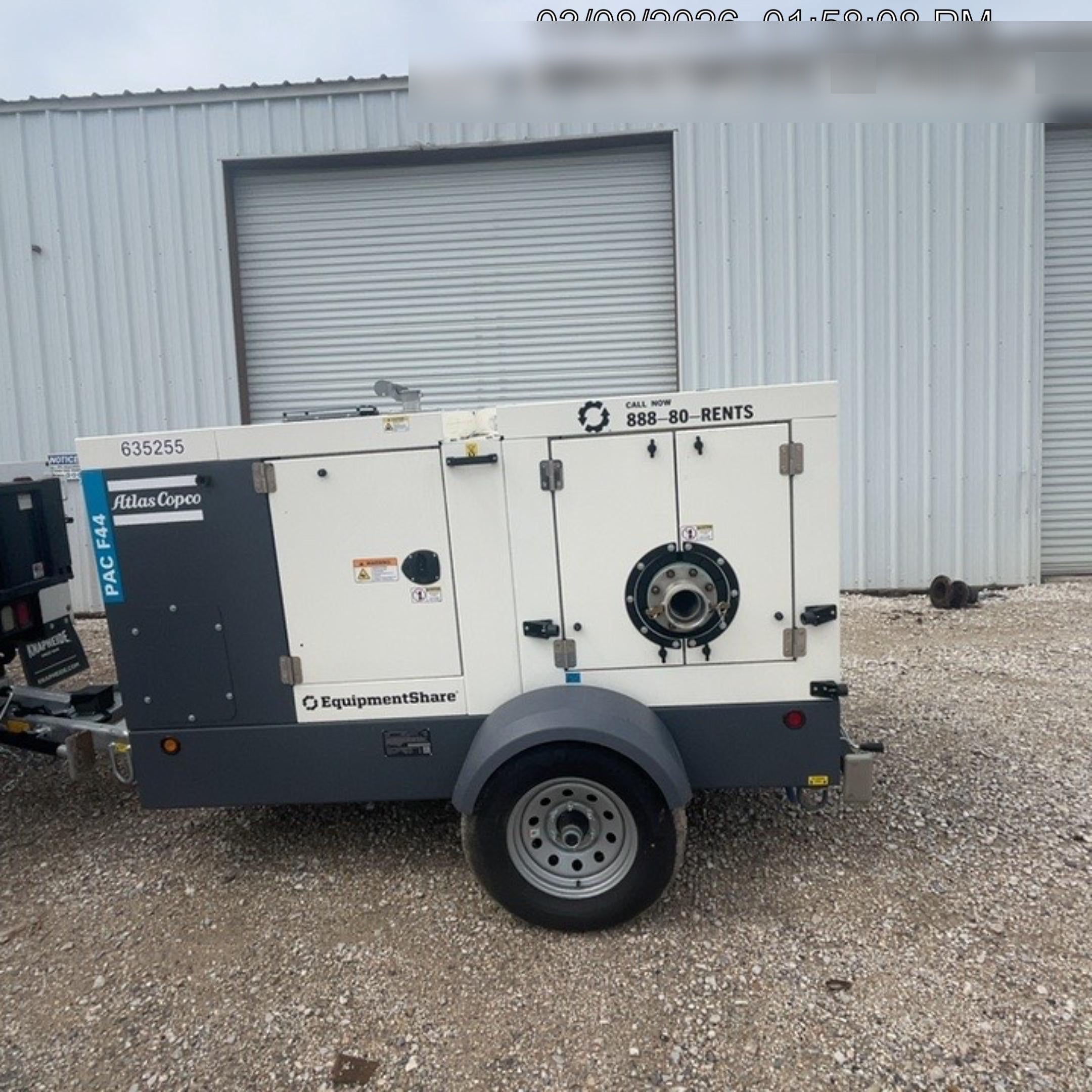 2026 ATLAS COPCO PAC F44 KD-S
