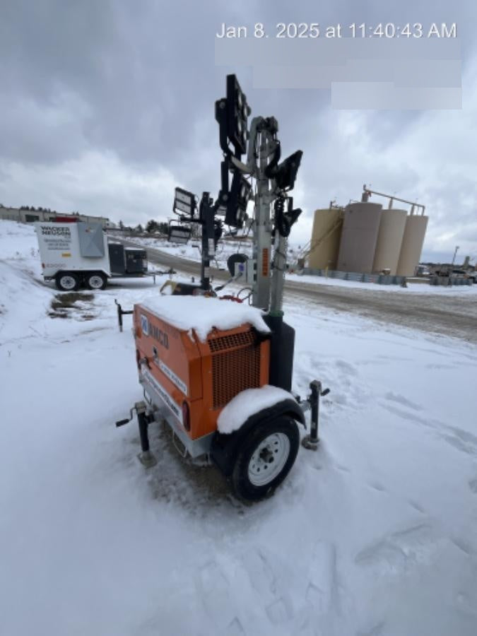 2024 Wanco WLTT-4MM4K Diesel, Deep Sea Controller, Shore Power Plug, Auto Start, (4) 350W LED Floodlights, 4kW Generator, 60 Gal Fuel Tank, 2" Ball, T3