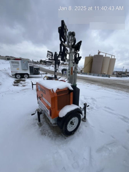 2024 Wanco WLTT-4MM4K Diesel, Deep Sea Controller, Shore Power Plug, Auto Start, (4) 350W LED Floodlights, 4kW Generator, 60 Gal Fuel Tank, 2" Ball, T3