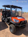 2022 Kubota RTV-X1140W-H Plastic Canopy, Windshield Acrylic Clear, LED Strobe Light, Wire Harness Kit, Back up Alarm