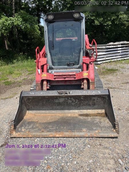 2019 Takeuchi TL12V2C Cab/Heat/AC, Back-up Alarm, Hydraulic QC w/80" HD Tooth Bucket