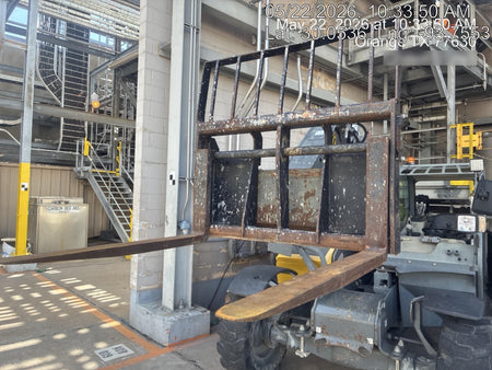 2018 Wacker Neuson TH627 Wacker Neuson TH627 Telehandler w/Canopy, Solid Tires, 48" Carriage and Forks