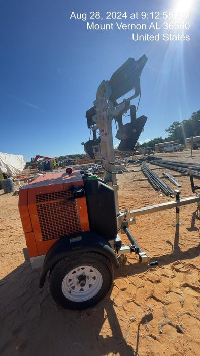 2023 Wanco WLTT-4MM4K Diesel, Deep Sea Controller, Shore Power Plug, Auto Start, (4) 350W LED Floodlights, 4kW Generator, 60 Gal Fuel Tank, 2" Ball, T3