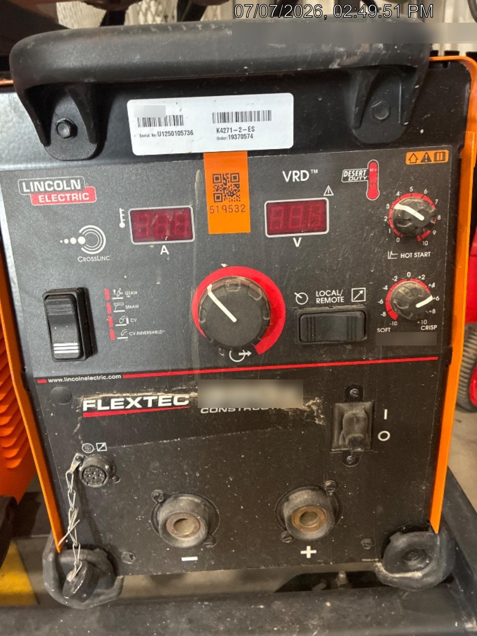 2025 LINCOLN ELECTRIC FLEXTEC 350X