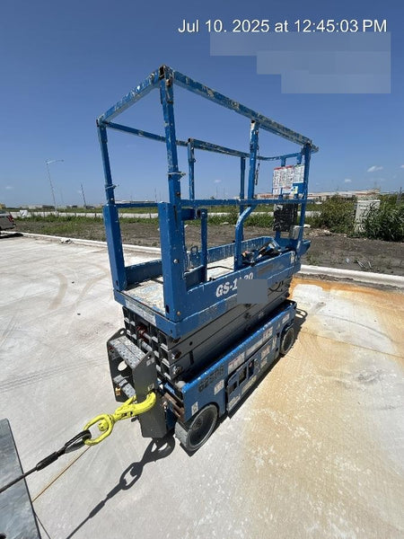 2020 Genie GS-1930 Solid Non Marking Tires, Beacon, Folding rails with half height swing gate