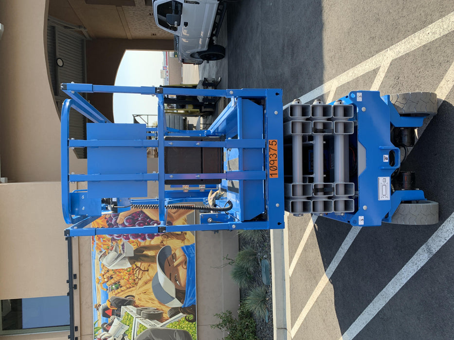 2020 Genie GS-2632 Solid NM Tires, Folding Rails with Half-Height Swing Gate, Beacon, 800W Invertor