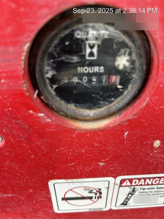 2021 Lgmg AS1932E Electric Drive, Solid Non Marking Tires, Dual Beacons