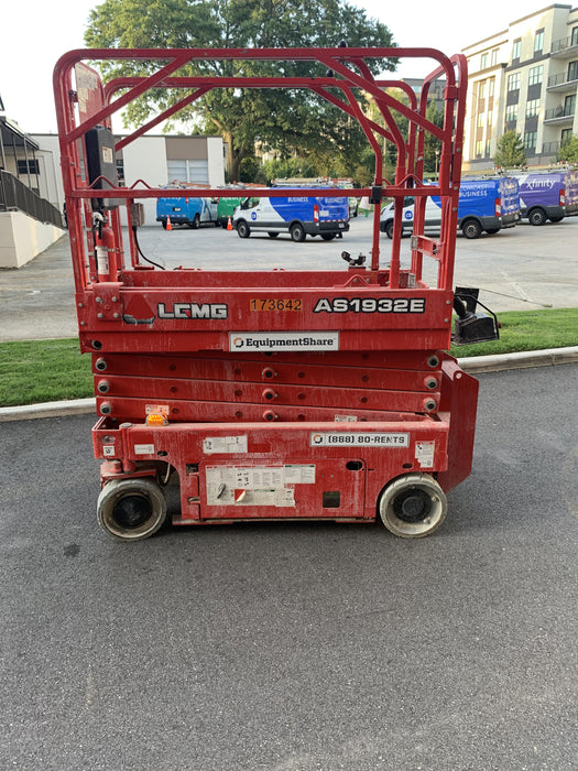 2021 Lgmg AS1932E Electric Drive, Solid Non Marking Tires, Dual Beacons