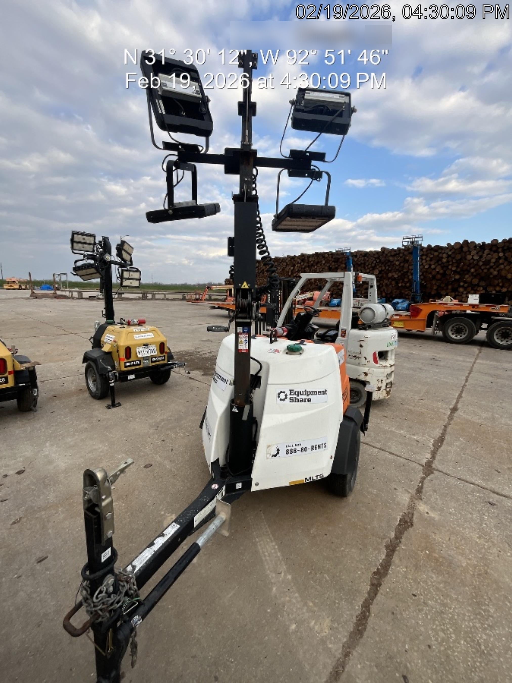 2024 Generac MLT2 Diesel, Flex Switch 120V Input, Powerzone Controller, 
(4) 320W LED Lights, 4kW Generator, 39.9 Gal Fuel Tank, 2" Ball, T3