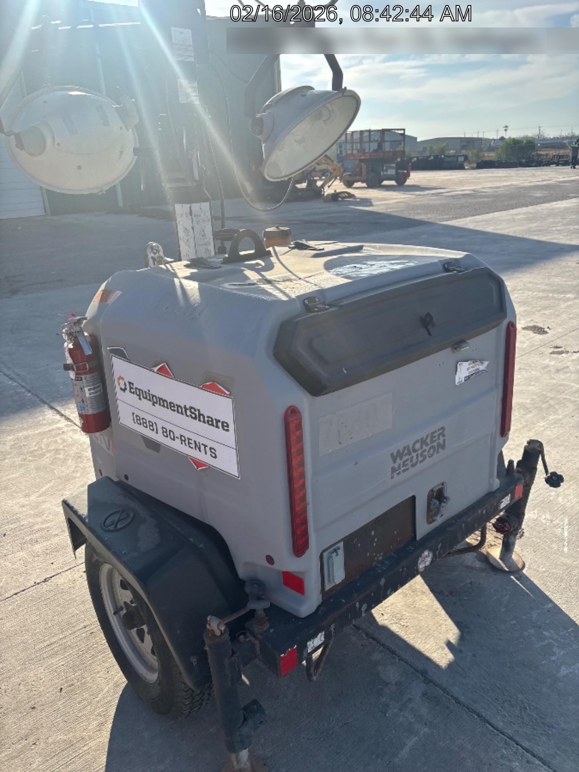 2020 Wacker Neuson LTV6L Standard Metal Halide Light Tower