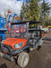 Kubota RTV-X1140W-H 4WD utility cart -LED strobe -Windshield tempered glass -Plastic canopy -Wire harness kit -Backup alarm
