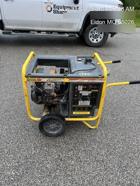 2018 WACKER NEUSON GPS9700V