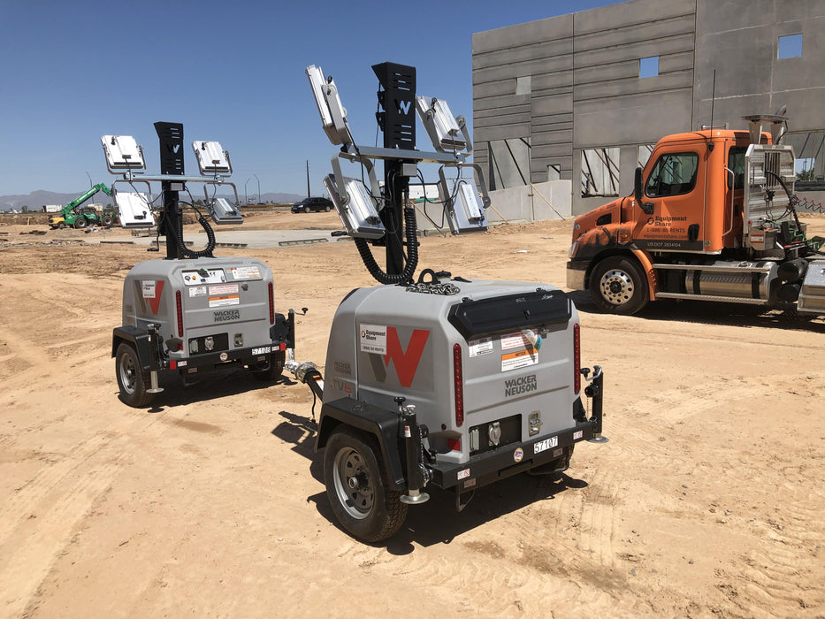 2019 Wacker Neuson LTV6K-LED Standard LED Towable Light Tower w/None