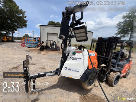 2024 Generac MLT6SKDS-STD4 ELEC WINCH Diesel, Electric Winch Mast, Powerzone Controller, (4) 320W LED Lights, 4kW Generator, 39.9 Gal Fuel Tank, 2" pintle, T3
