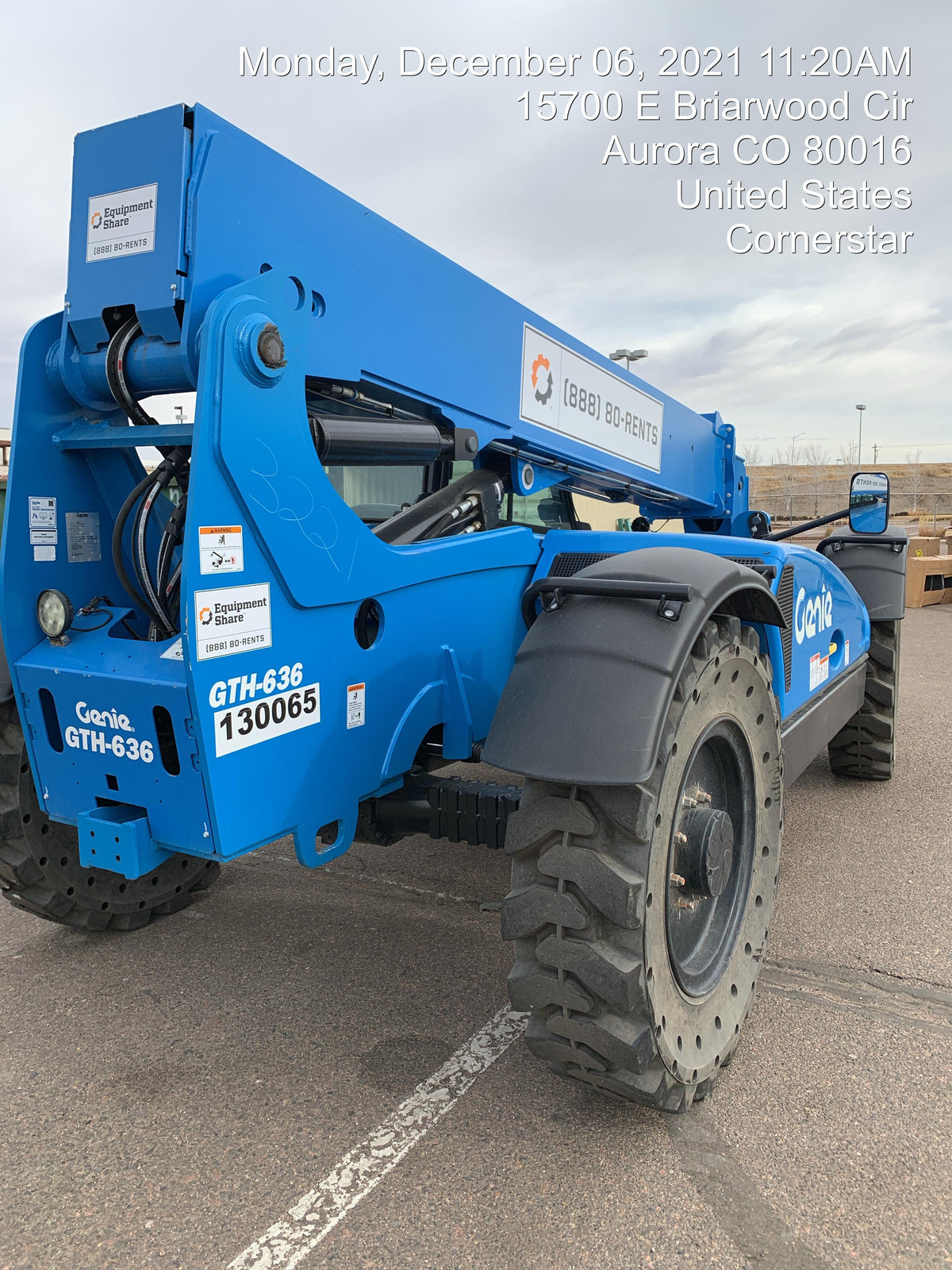 2021 GENIE GTH-636