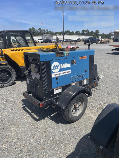 2020 Miller Electric BIG BLUE 400 Trailer Mounted Welder