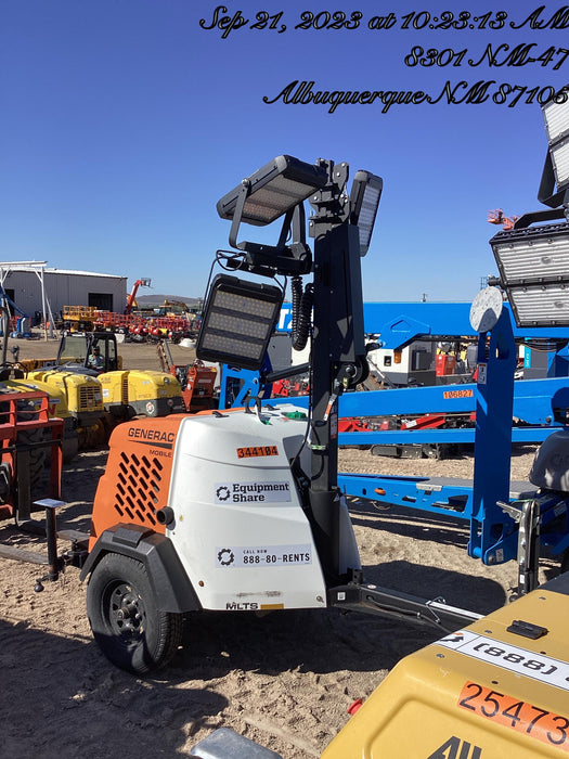 2023 Generac MLT2 Diesel, Flex Switch 120V Input, Powerzone Controller, (4) 320W LED Lights, 4kW Generator, 39.9 Gal Fuel Tank, 2" Ball, T3