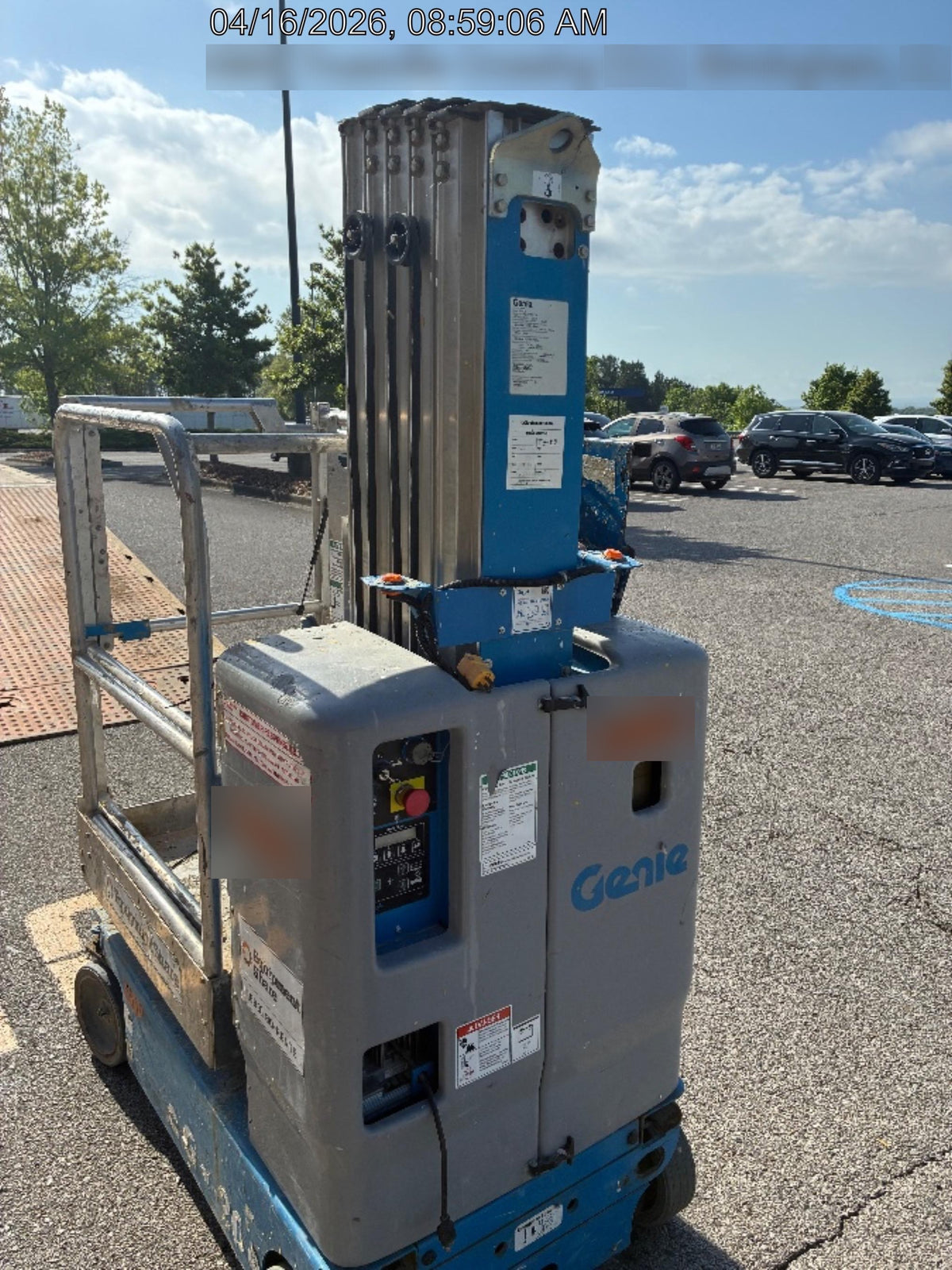 2019 GENIE GR-20
