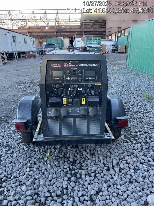 2021 Lincoln Electric Dual Maverick 200/200X Ready Pak 3 (includes trailer, cable rack, fender light kit)