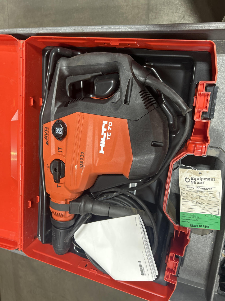 2020 HILTI TE 70-AVR