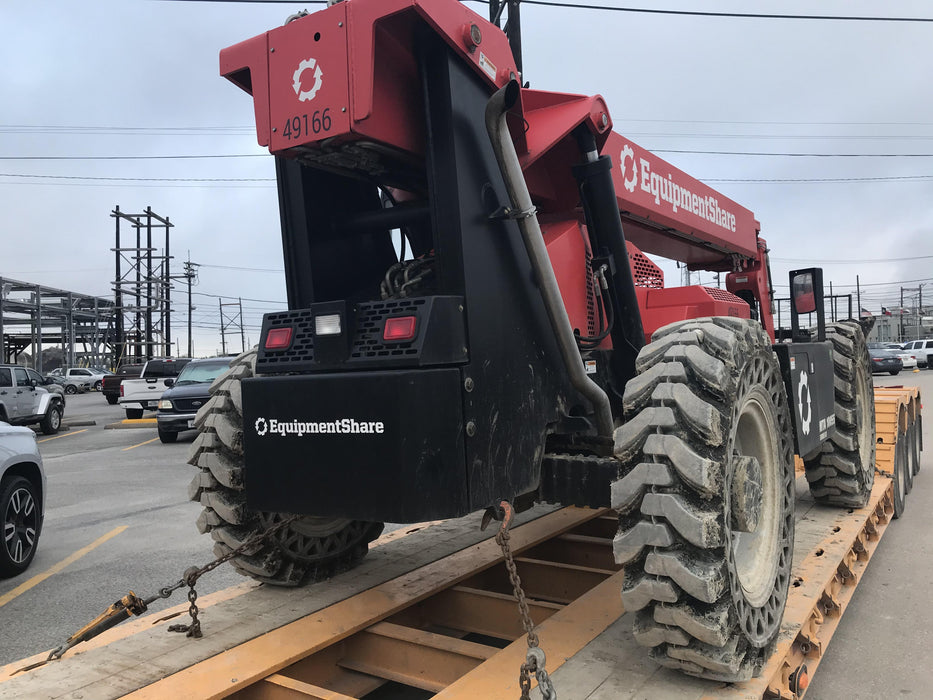 2020 Manitou MTA10055 Cab/Heat/Air, 120 HP, Solid Tires, Work Lights, Lift Hook, Auxiliary Hydraulics w/66" Carriage and 60" Forks
