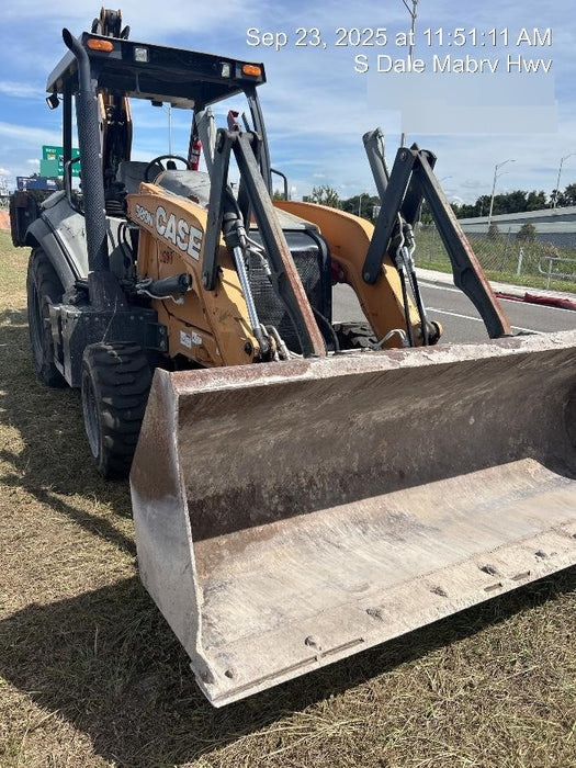 2018 Case 580N STANDARD HOE, ROPS, PILOT CONTROLS, AUX HYD