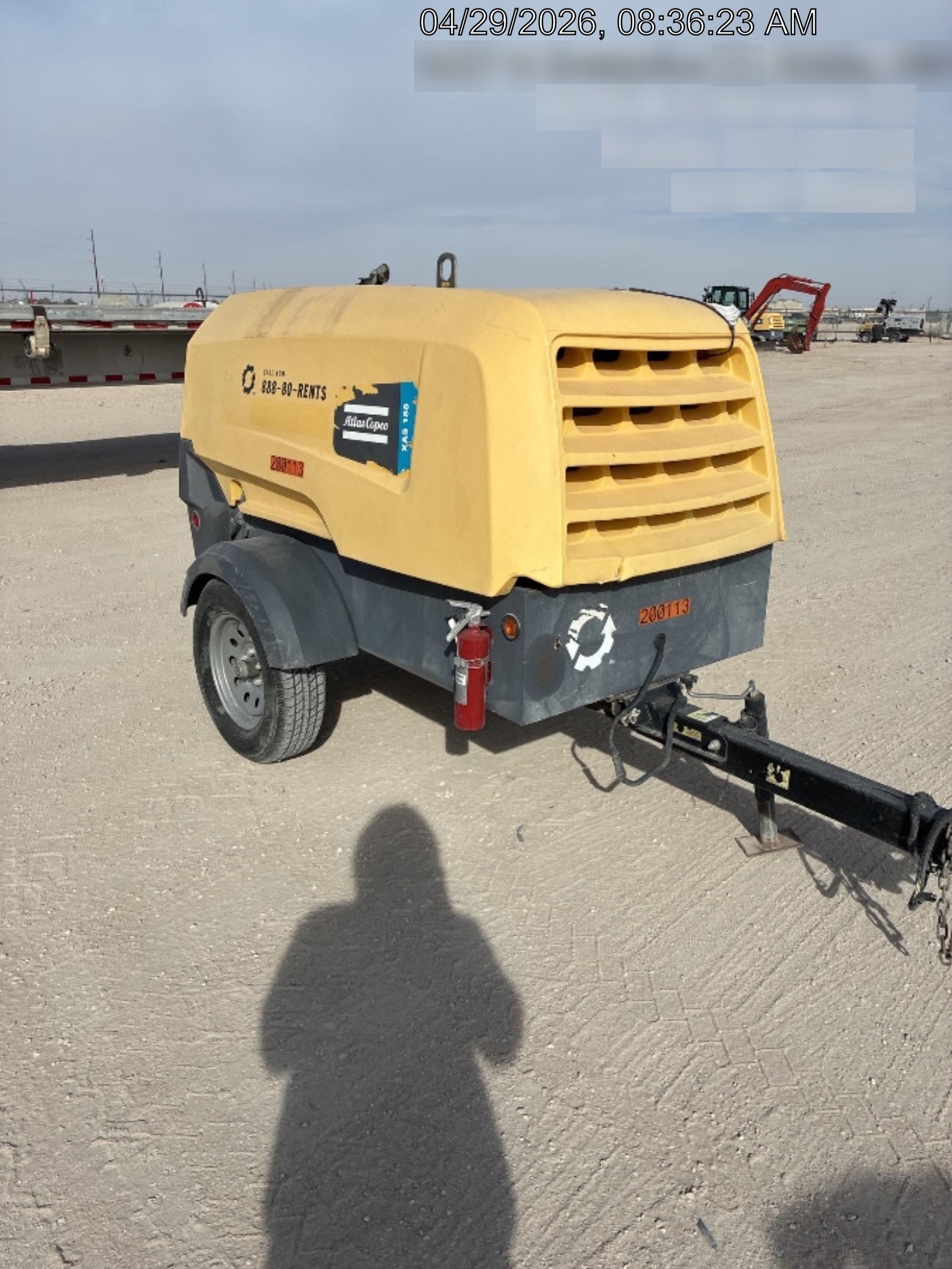2022 ATLAS COPCO XAS188 CWK