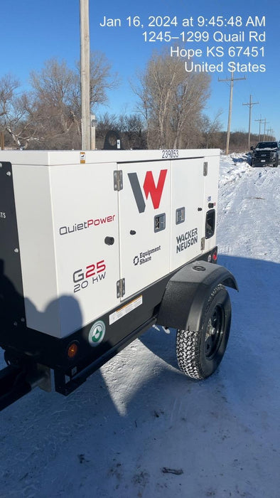 2022 WACKER NEUSON G25