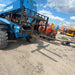 2018 Genie GTH-844 Genie GTH-844D w/Open ROPS, Solid Tires, Work Light/Beacon, 60" Carriage and Forks