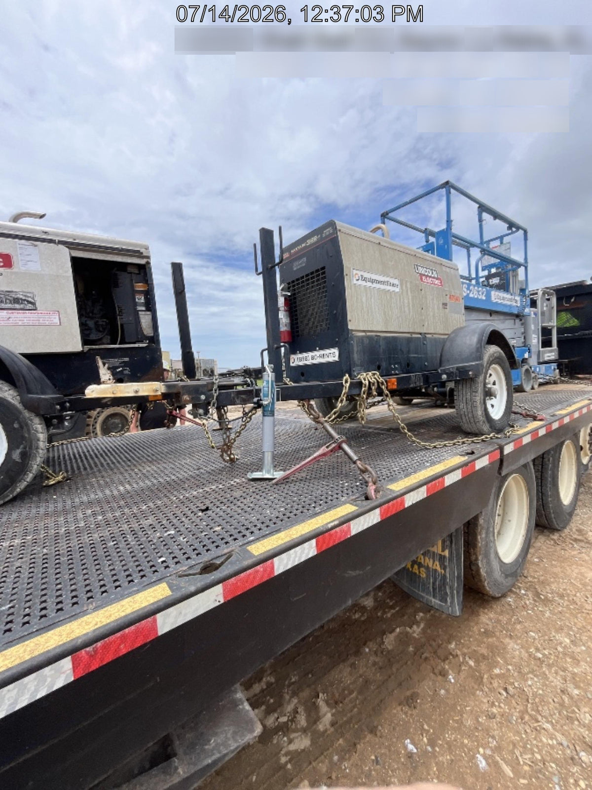 2019 Lincoln Electric Vantage 322 Ready-Pak 3, Two Wheel Trailer, Fender and Light Kit, Cable Rack