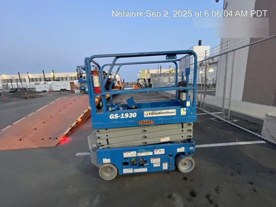 2020 Genie GS-1930 Standard Machine, 800W Inverter