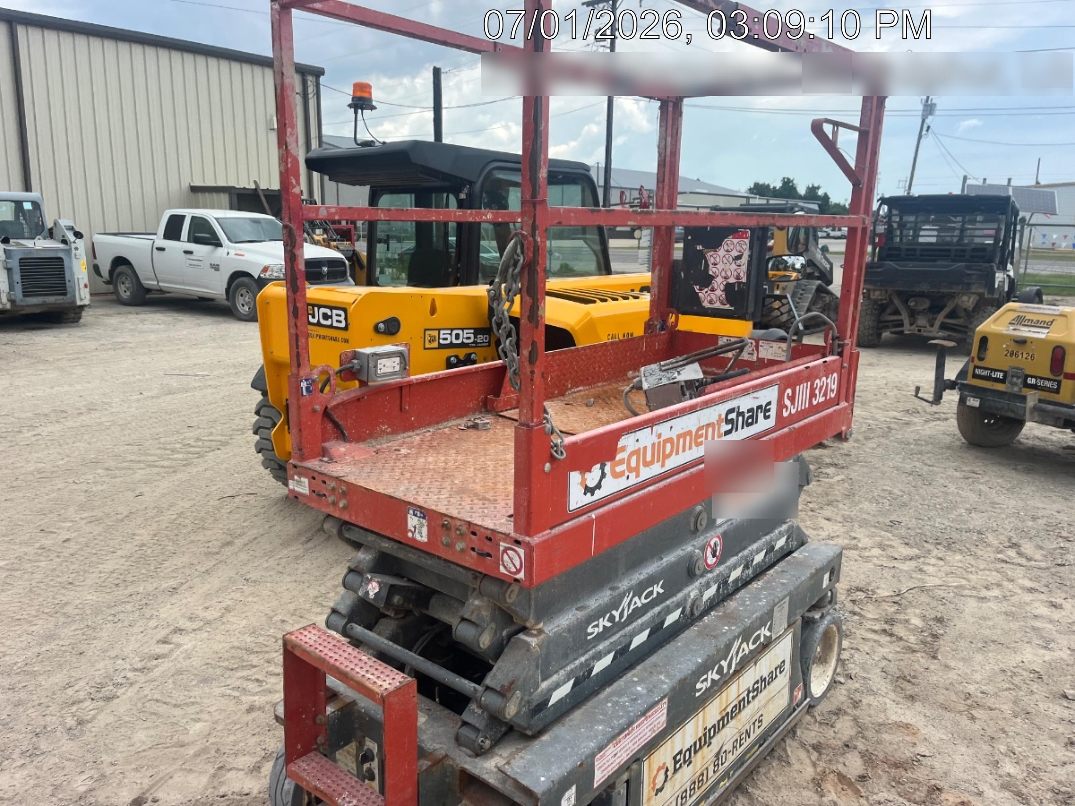 2019 Skyjack SJIII-3219 Skyjack SJIII3219 Standard w/Trojan Batteries