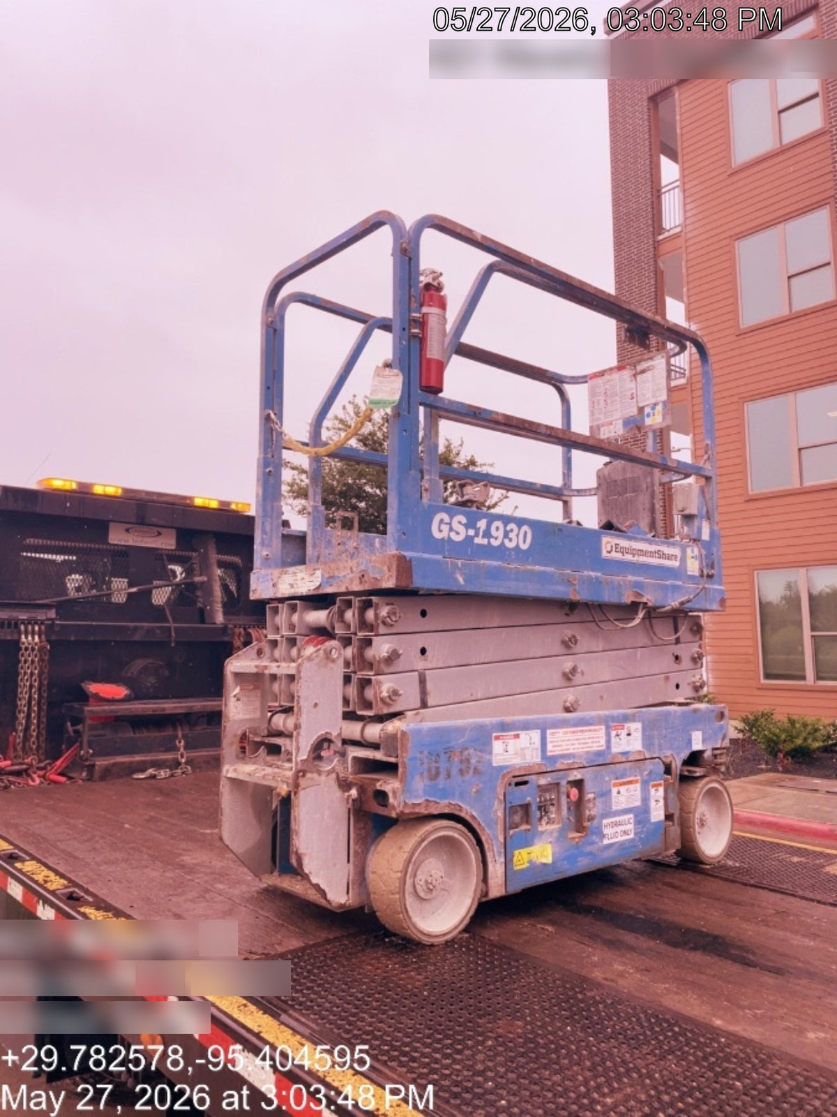2018 Genie GS-1930 Genie GS-1930 Scissor Lift w/Standard Options