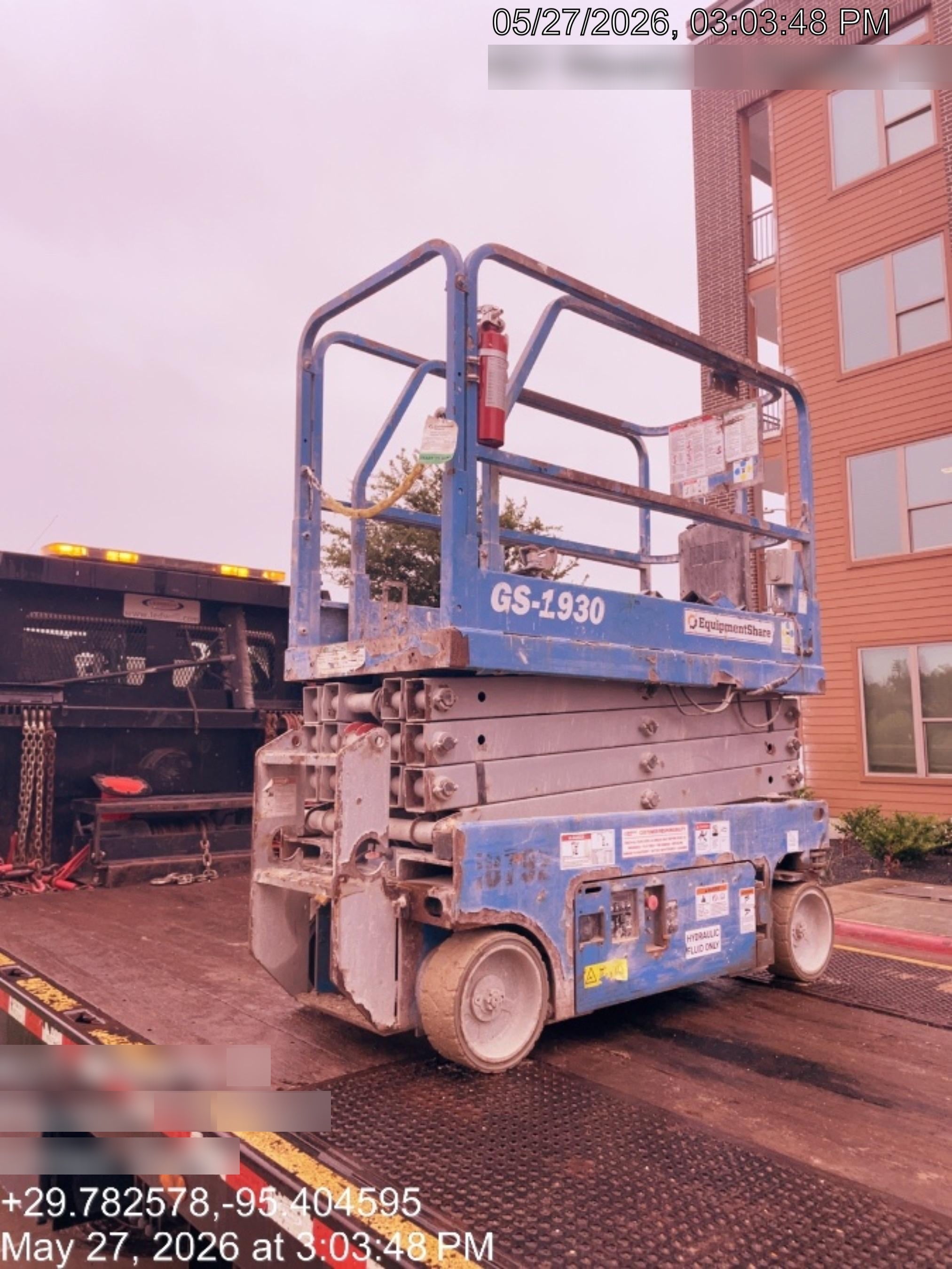 2018 Genie GS-1930 Genie GS-1930 Scissor Lift w/Standard Options