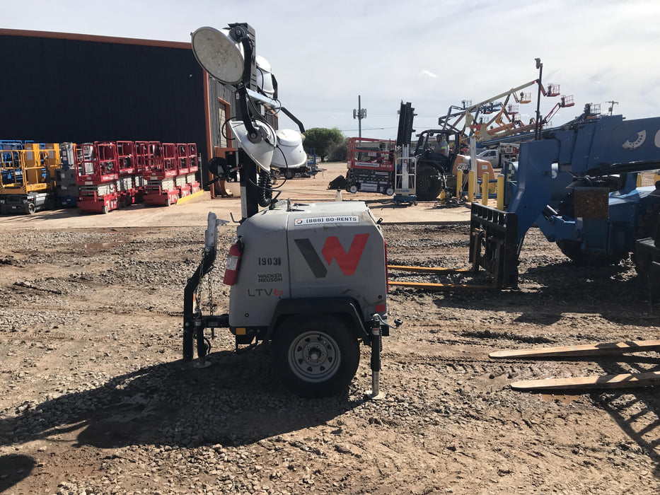 2018 Wacker Neuson LTV6L-MH Wacker Neuson LTV6L Mobile Light Tower w/Fuel Level Sensor Installed