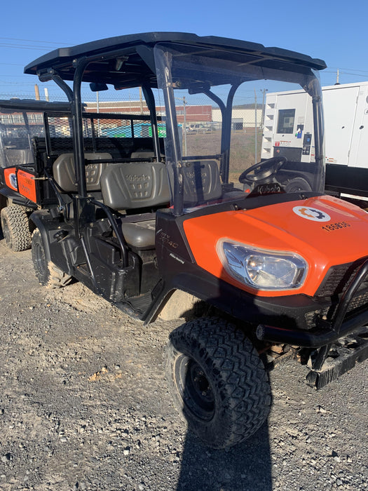 2021 Kubota RTV-X1140W-H Plastic Canopy, Windshield Acrylic Clear, LED Strobe Light, Wire Harness Kit, Back up Alarm