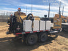 2020 Vac-Tron LP573XDT 24 HP Kohler Diesel Engine (Tier 4 Final), Includes 500 Gallon Debris Tank w/ Hydraulic Tilt, two (2) 100 Gallon Water Tanks, Low Profile Torsion Axles (12,000 GVWR), Manual Jack