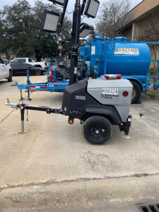 2024 Wacker Neuson LTT4 Diesel, Kohler KDW702, Deep Sea Controller, Auto Start, LED 320W, Bypass Outlet, T3