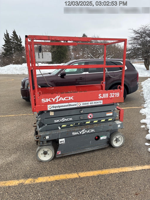 2017 Skyjack SJIII-3219 Standard Rental Specs