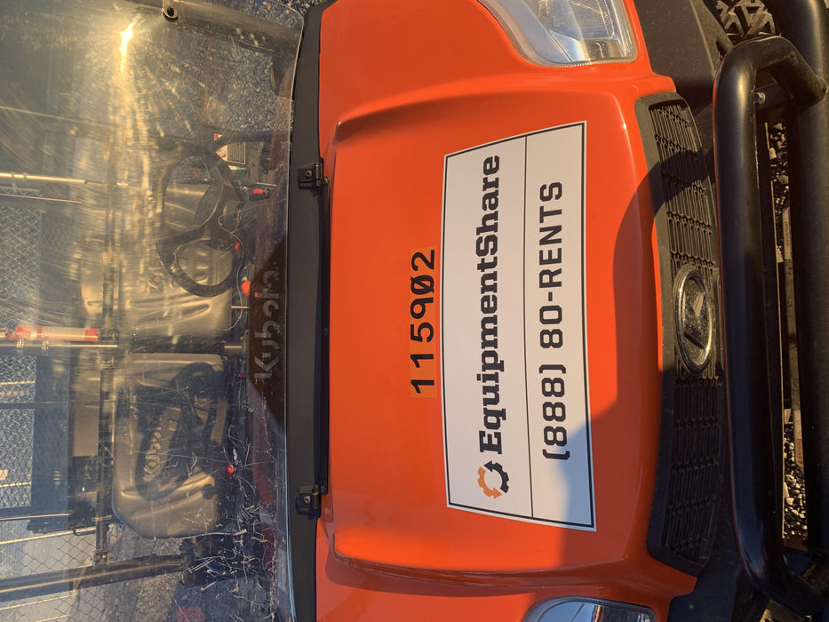 2020 Kubota RTV-X1140W-H 4WD, LED Strobe, Windshield Acrylic Clear, Plastic Canopy, Wire Harness Kit, Backup Alarm