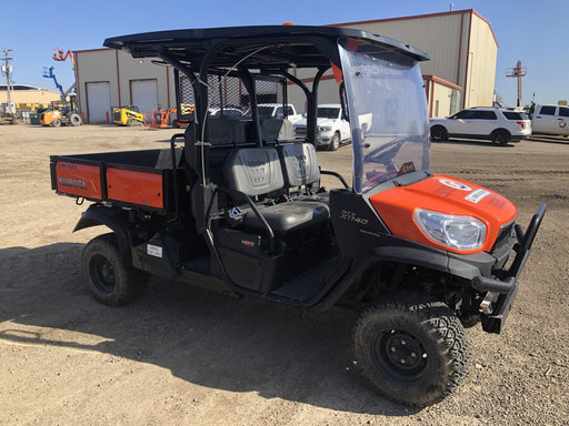 2020 Kubota RTV-X1140W-H 4WD utility cart -LED strobe -Windshield tempered glass -Plastic canopy -Wire harness kit -Backup alarm
