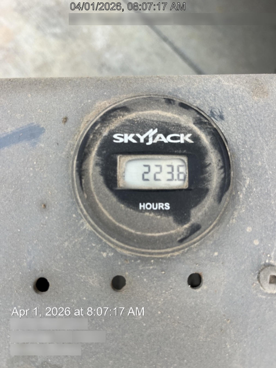 2019 Skyjack SJIII-3219 Standard Options, Trojan Batteries