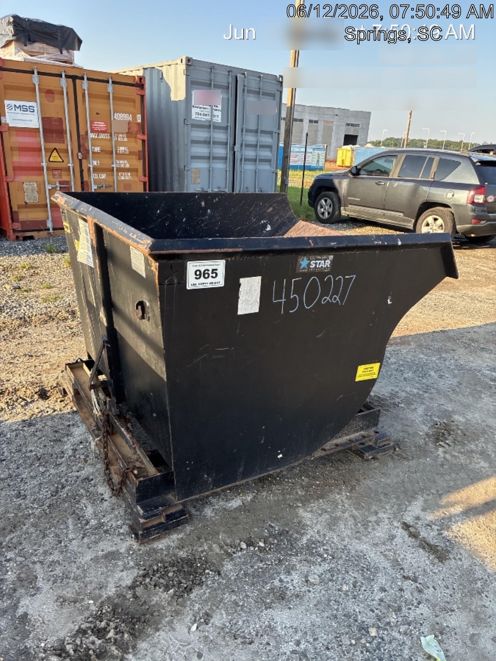 2024 STAR INDUSTRIES M-1820 - Self-Dump Hopper