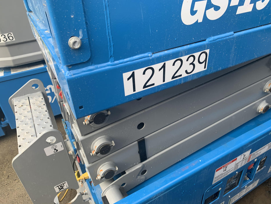 2020 Genie GS-1930 Solid Non Marking Tires, Beacon, Folding rails with half height swing gate, Telematics