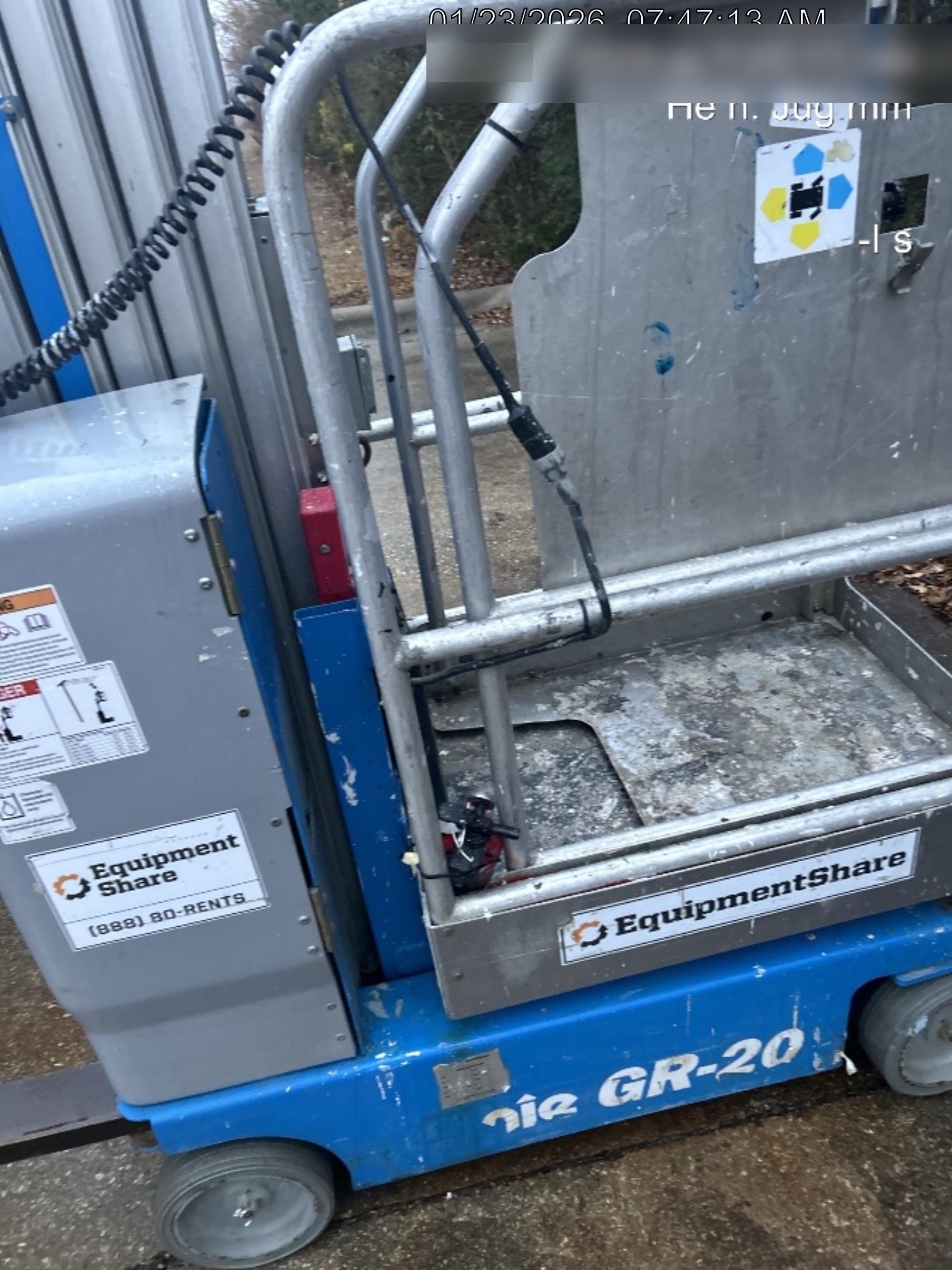 2019 GENIE GR-20