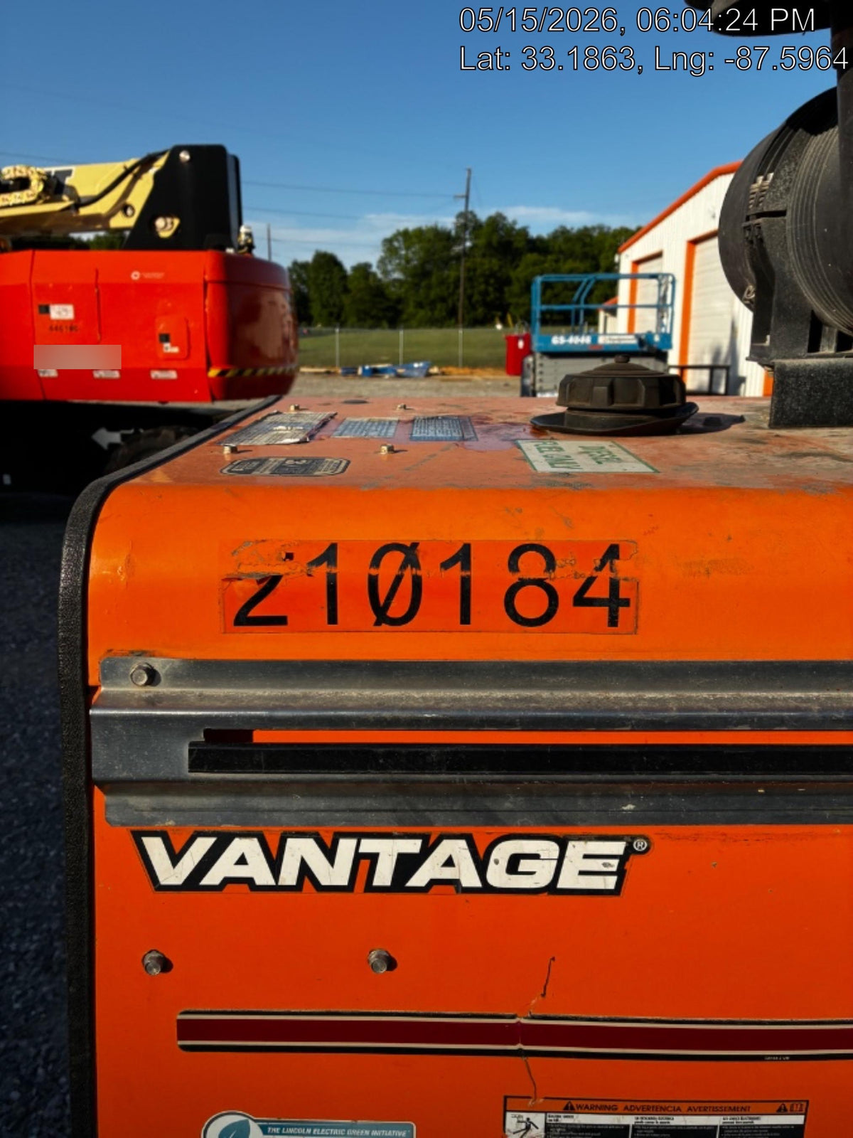 2022 Lincoln Electric Vantage 549X VANTAGE 549X READY-PAK 3